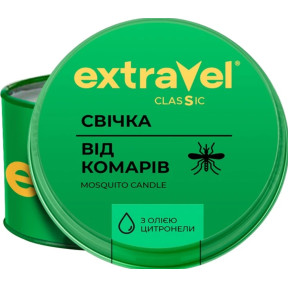 Свеча репеллентная от комаров Extravel Classic, 110 г